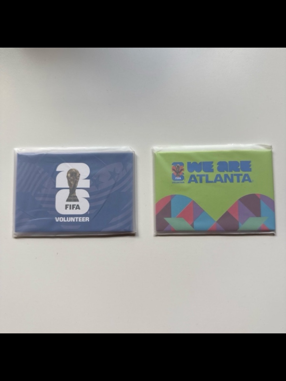 FIFA Volunteer 2026 Atlanta Souvenir Magnets Set